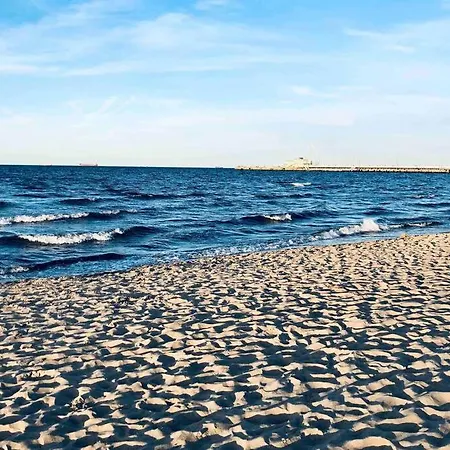 Seaview Apartament Z Balkonem I Widokiem Na Morze - Praia Apartment Zoppot